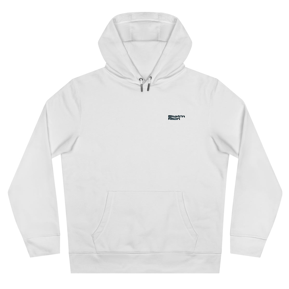 Blue Reality Breach Hoodie | White