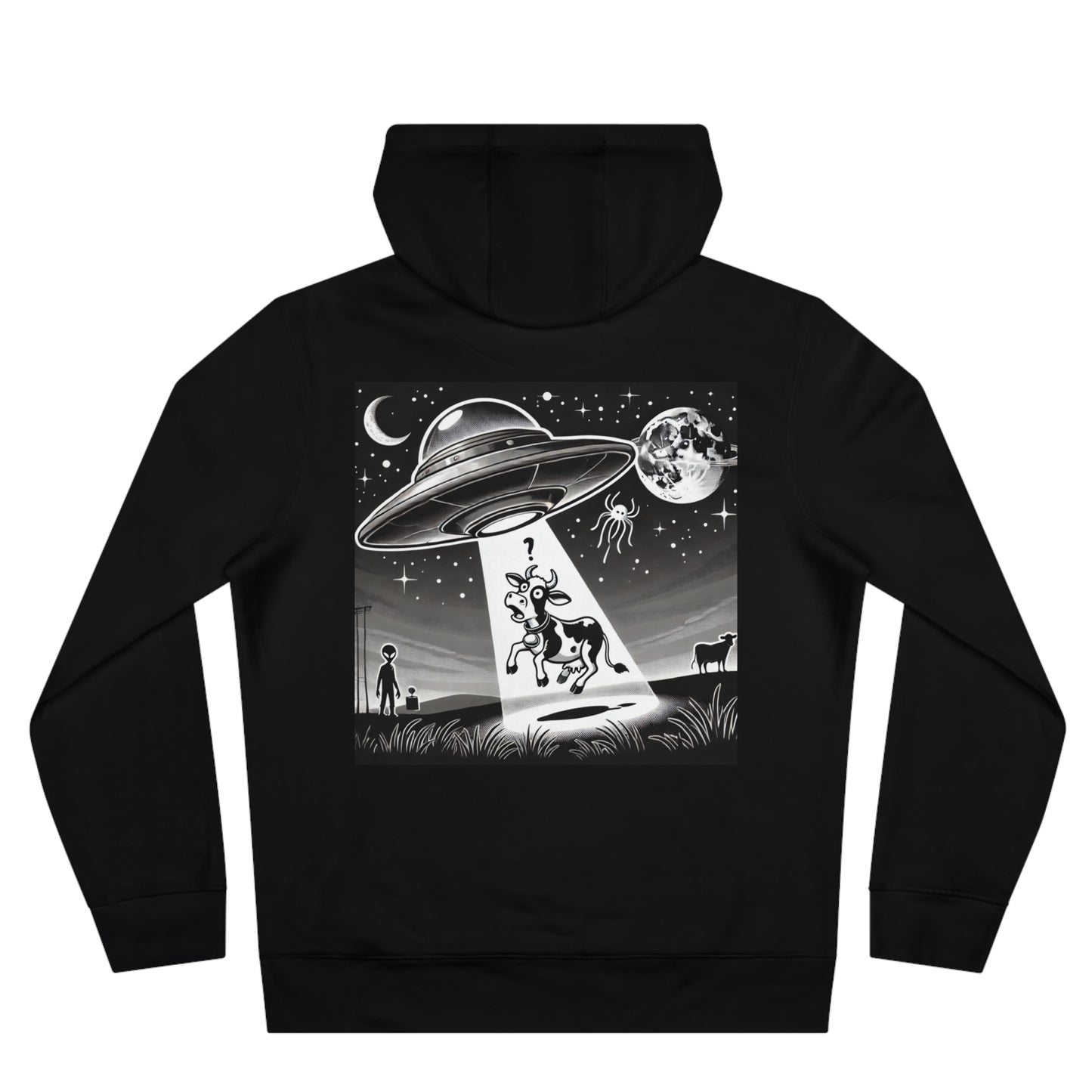 Cow Abductor Hoodie