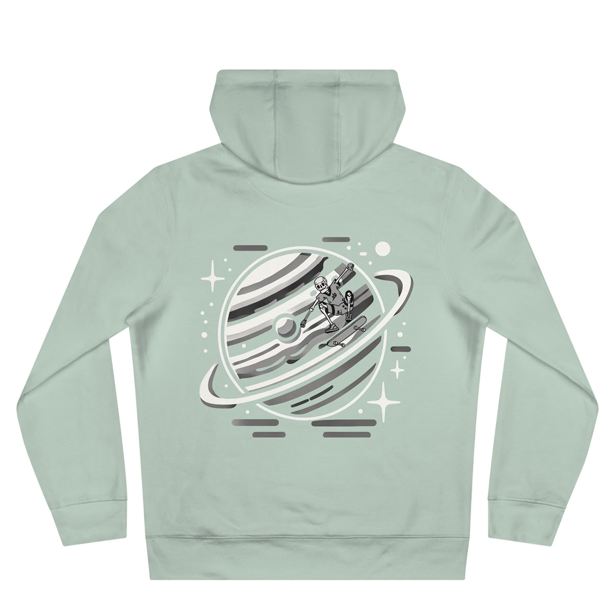Signature Planetary Skater Hoodie | Pure Sky