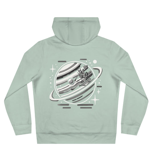 Signature Planetary Skater Hoodie | Pure Sky