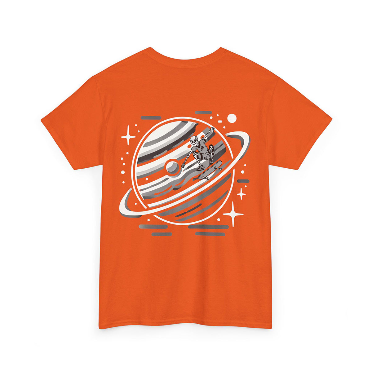 Signature Planetary Skater T-Shirt | Orange