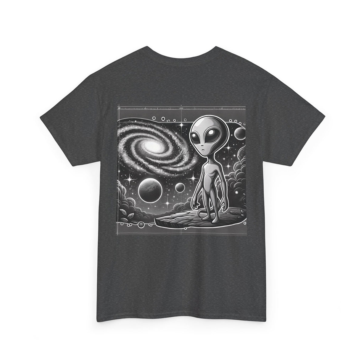 Lost in the Galaxy T-Shirt | Dark Grey