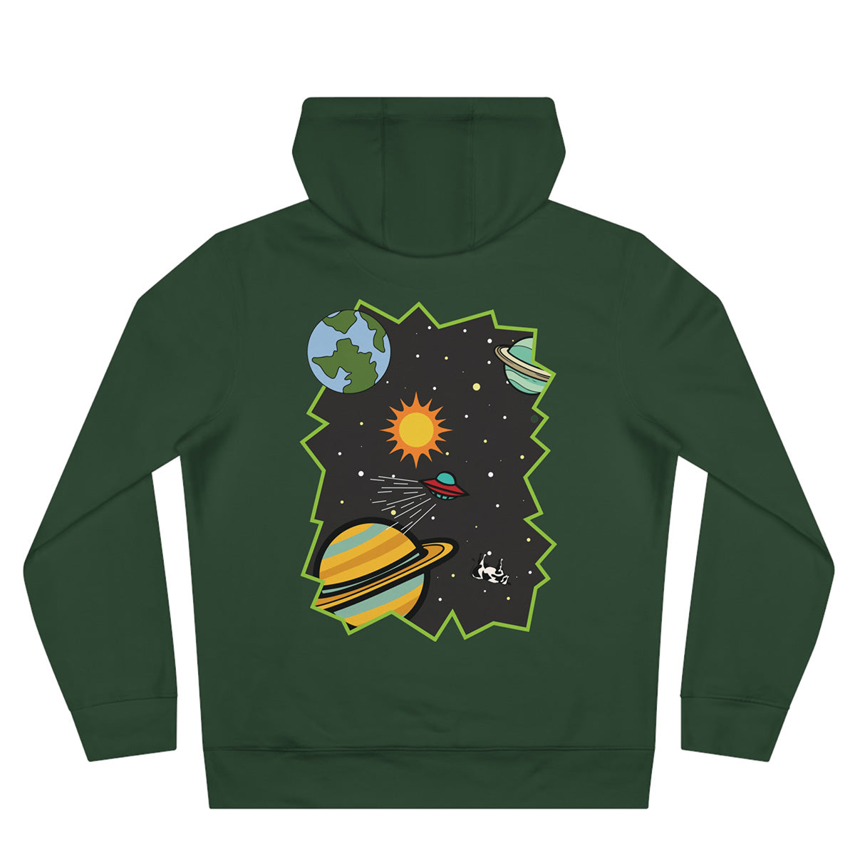 Portal to Space Hoodie | Green