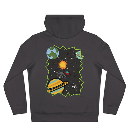 Portal to Space Hoodie | Dark Grey