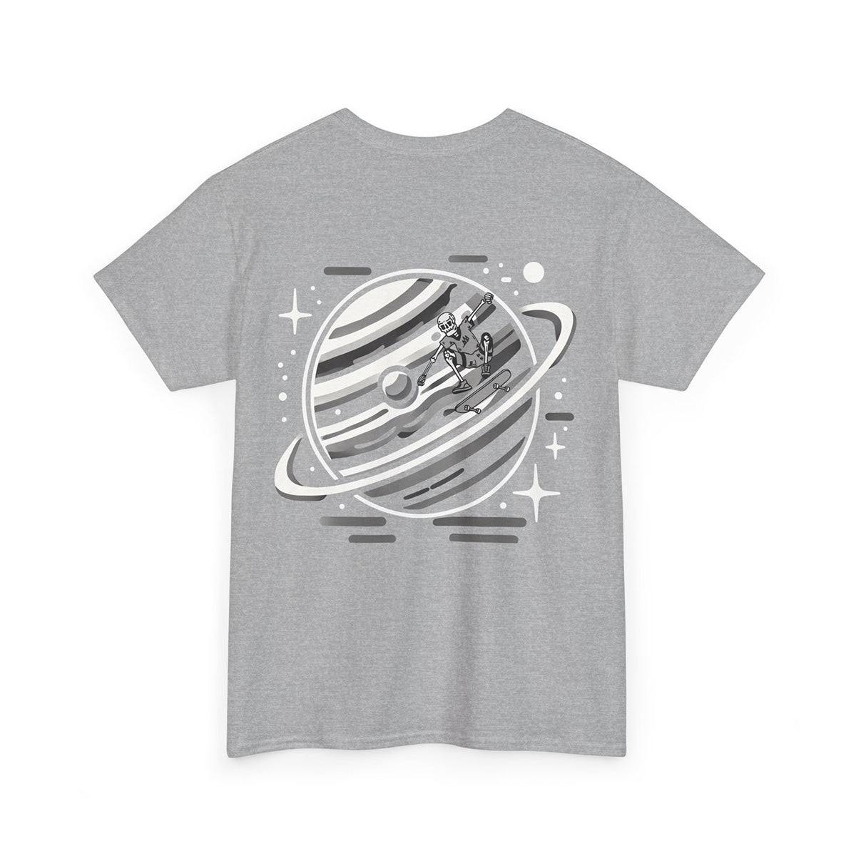 Signature Planetary Skater T-Shirt | Light Grey