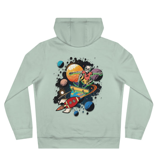 Space Skat'n Skeleton | Aqua Green