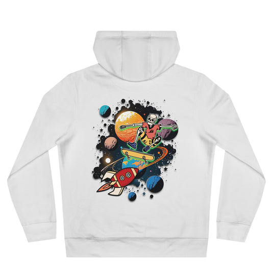 Space Skat'n Skeleton | White