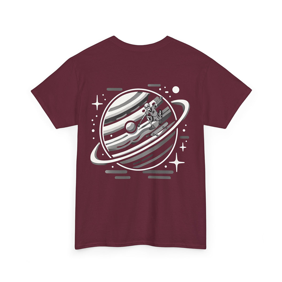 Signature Planetary Skater T-Shirt | Maroon