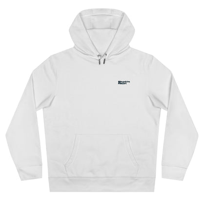Blue Reality Breach Hoodie | White