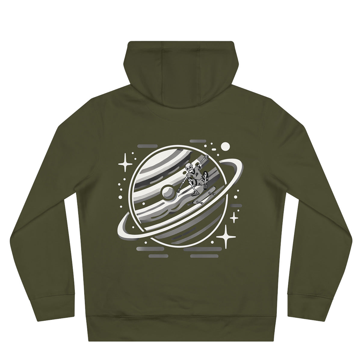 Signature Planetary Skater Hoodie | Khaki