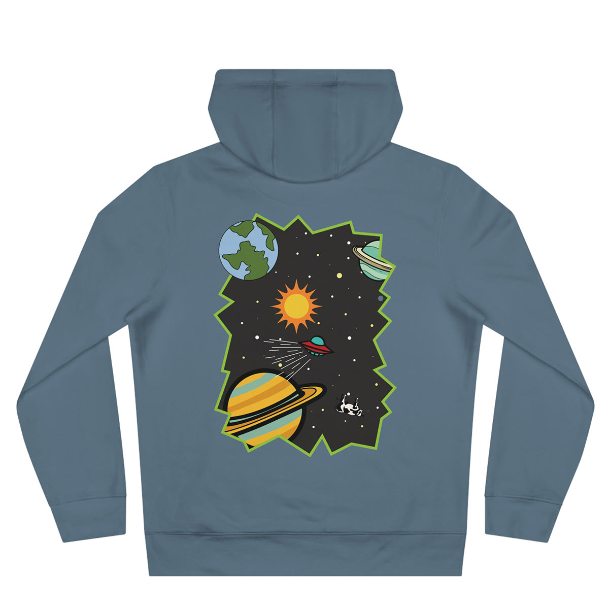 Portal to Space Hoodie | Nordic Blue