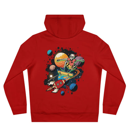Space Skat'n Skeleton | Red