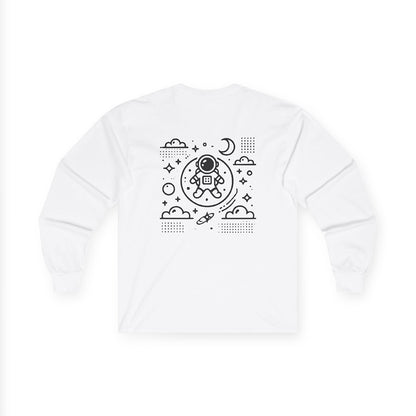 Ascending Astronaut Long sleeve | White