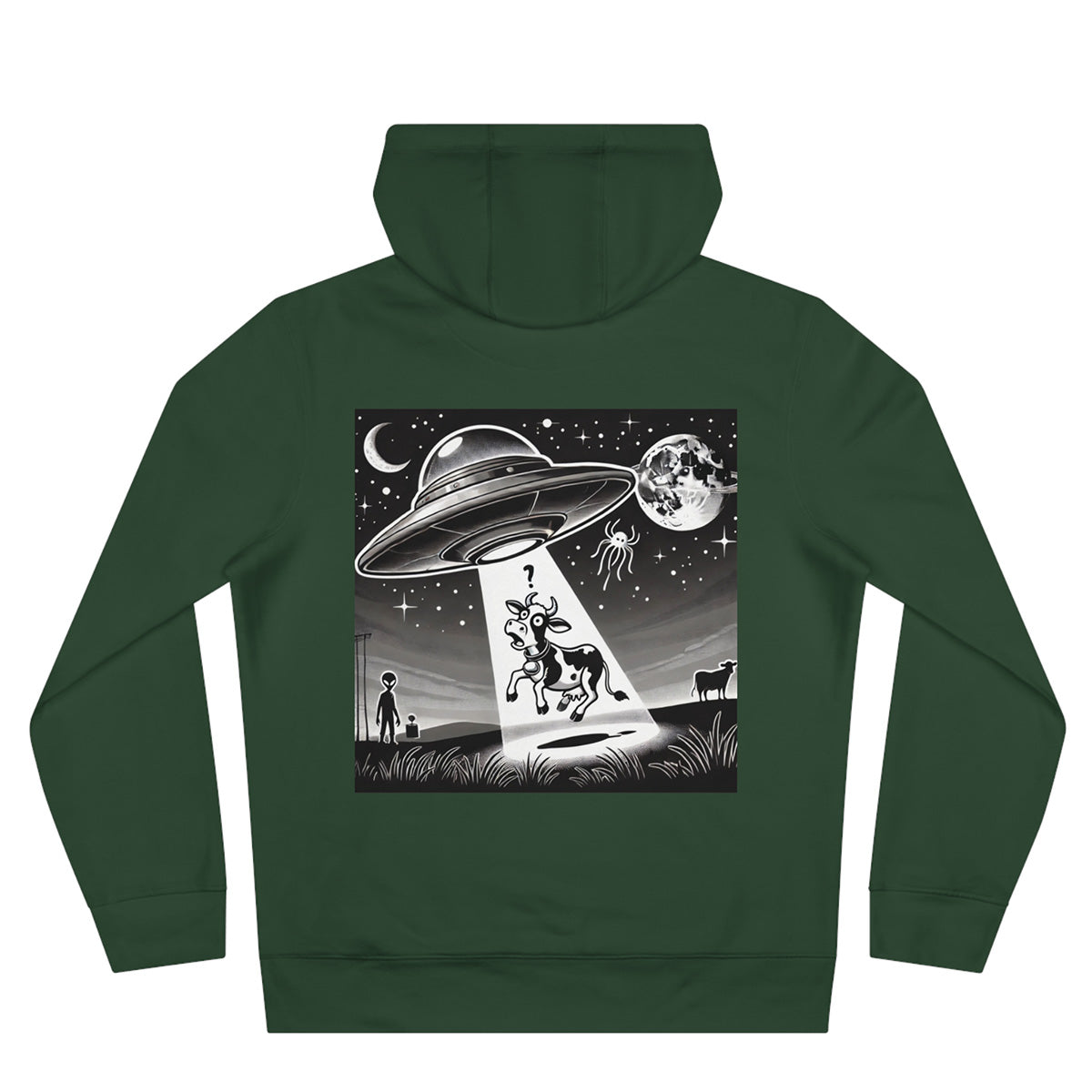 Cow Abductor | Dark Green
