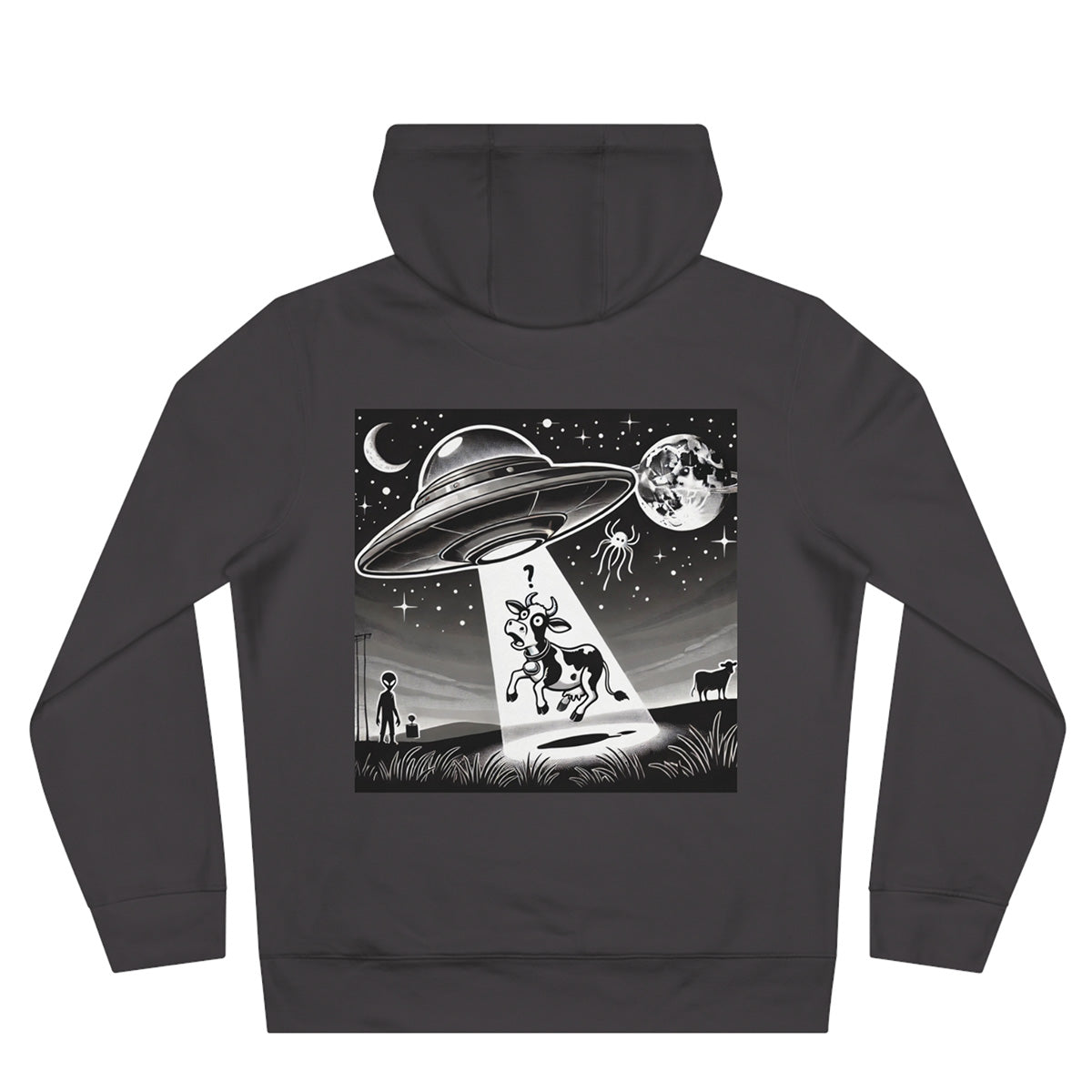 Cow Abductor | Dark Grey